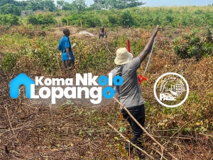 Pr&eacute;paration des terrains par les ing&eacute;nieurs 